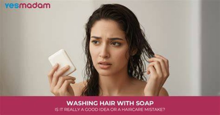 Is soap good for hair?