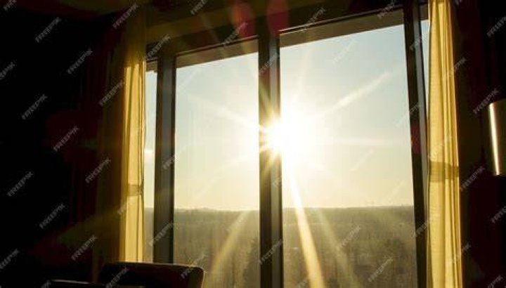 Is sun through a window indirect?