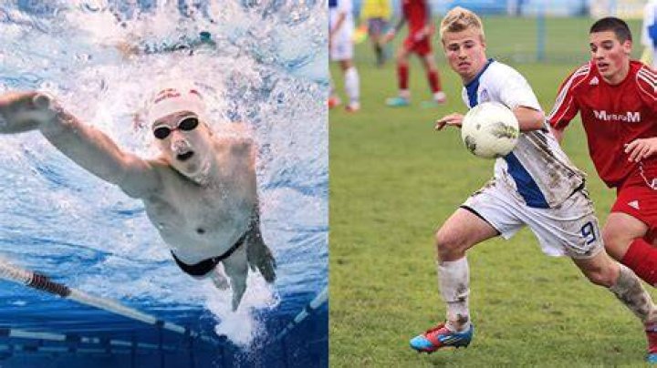Is swimming more tiring than running?