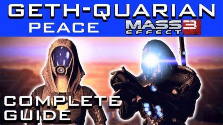 Is there a way to save the Geth and Quarians?