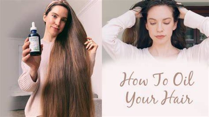 Should I put oil in my hair before straightening?