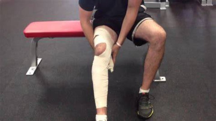 Should I wrap my knee if I have a torn meniscus?