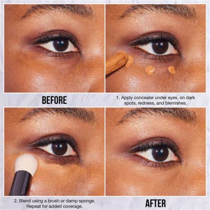 Should you let concealer dry before blending?