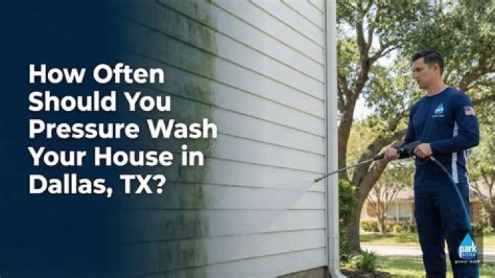 Should you pressure wash your house?