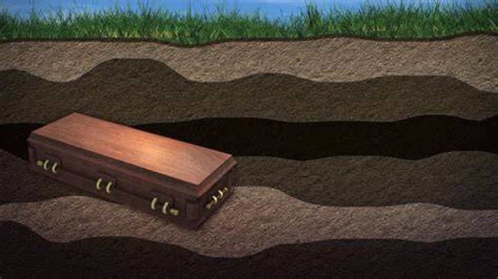Was Luke Perry buried in a casket?