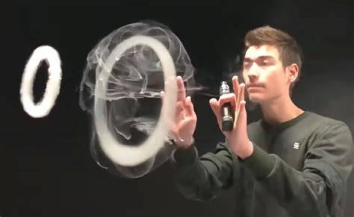 What's the hardest trick to do with a vape?