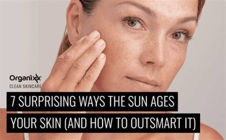 What AGEs your skin the most?