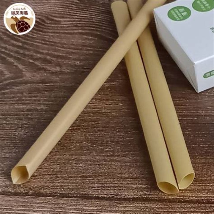 What are boba straws made of?