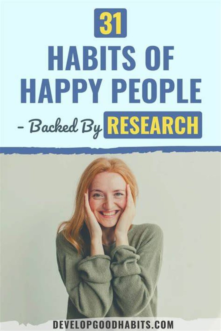 What are happy thoughts?