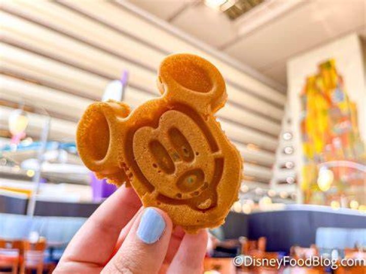 What are Mickey waffles made of?