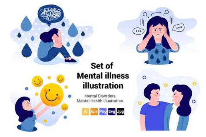 What are the 4 types of mental illness?