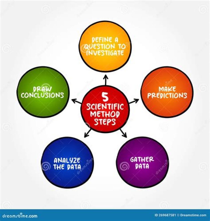 What are the 5 steps of the research process?