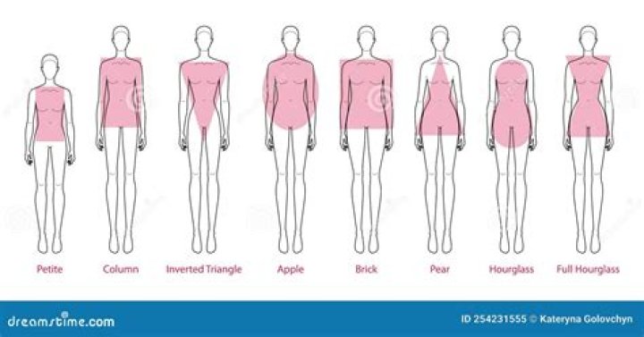 What are the different female body types?
