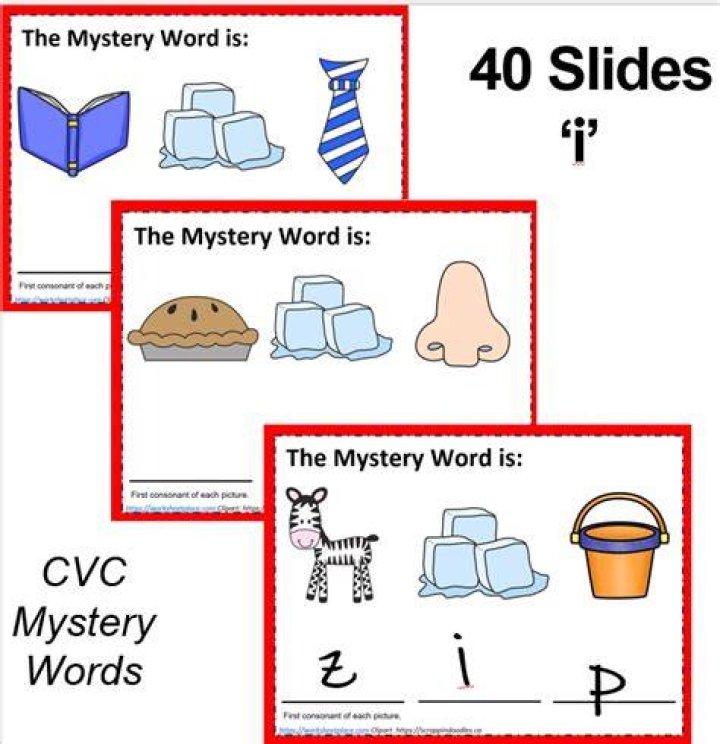 What are the mystery words?