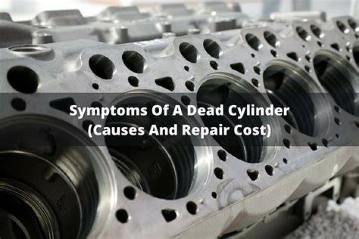 What are the symptoms of a dead cylinder?