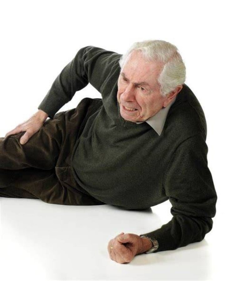 What are three psychological effects of a fall on an older person?