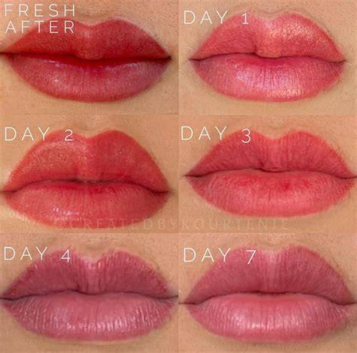 What can I eat after lip tattoo?