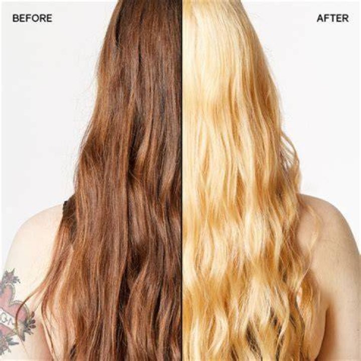 What can I put in my hair before bleaching?