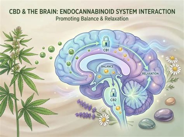 What CBD does to the brain?