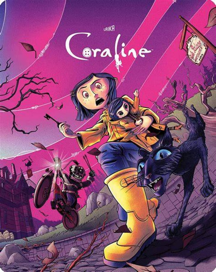 What color are Coraline's eyes?
