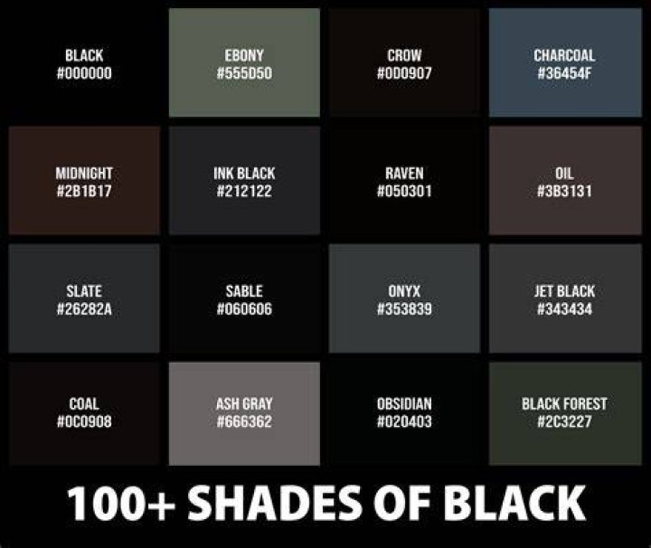 What color is noir?