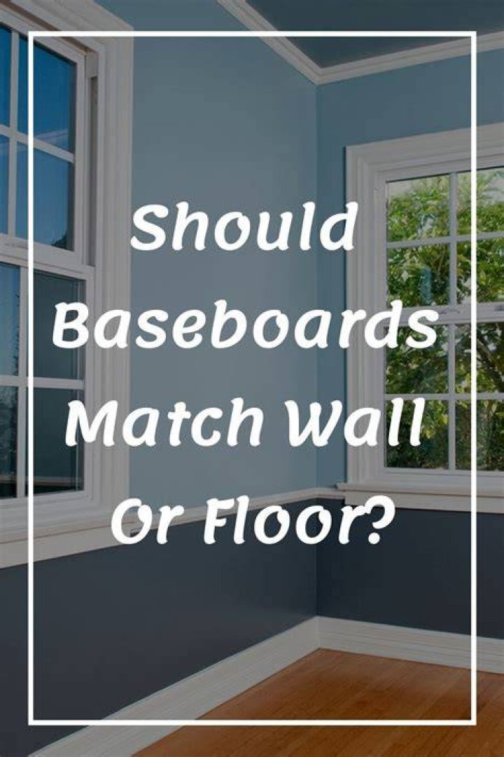 What color should your baseboards be?