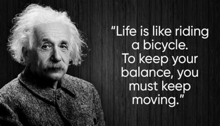What did Einstein say about time quote?