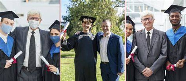What do dads wear to graduation?