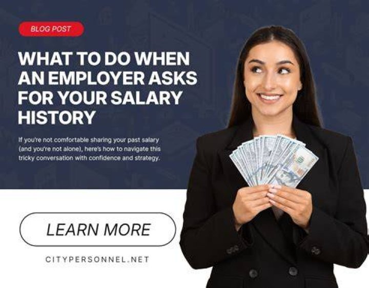 What do you say when a potential employer asks your current salary?