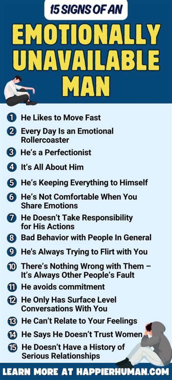 What do you text an emotionally unavailable man?