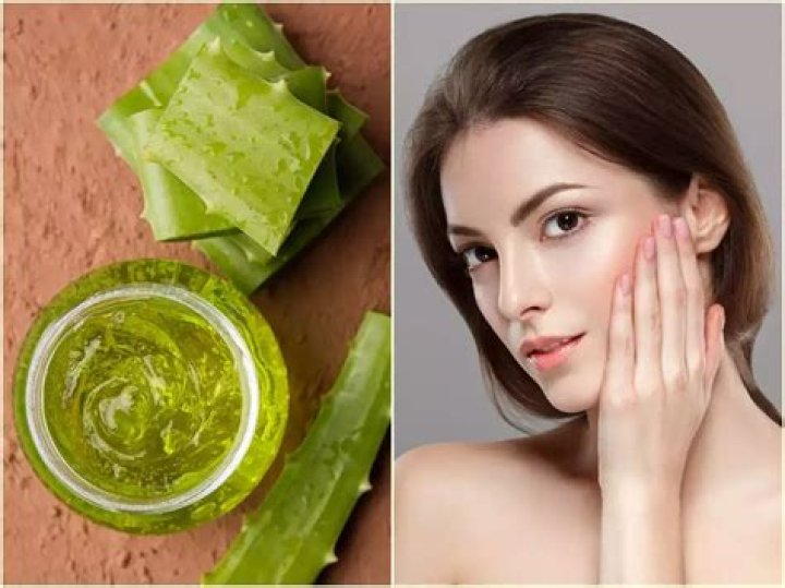What does aloe vera soap do to the face?
