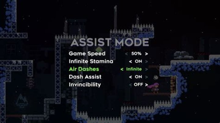 What does assist mode Do Celeste?