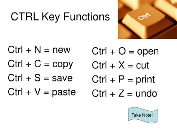 What does Ctrl E mean?