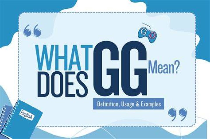 What does GG mean on a chain?