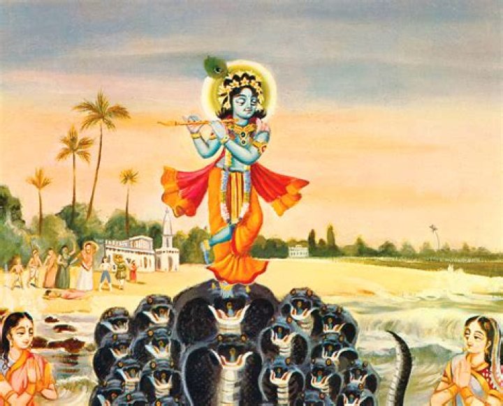 What does Krishna look like?