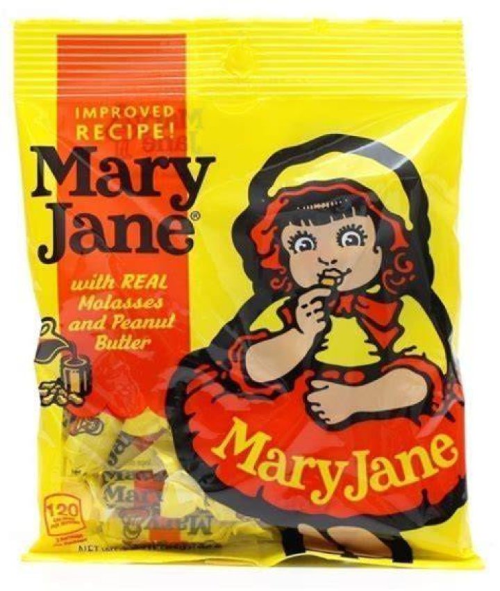 What does Mary Jane candy have in it?