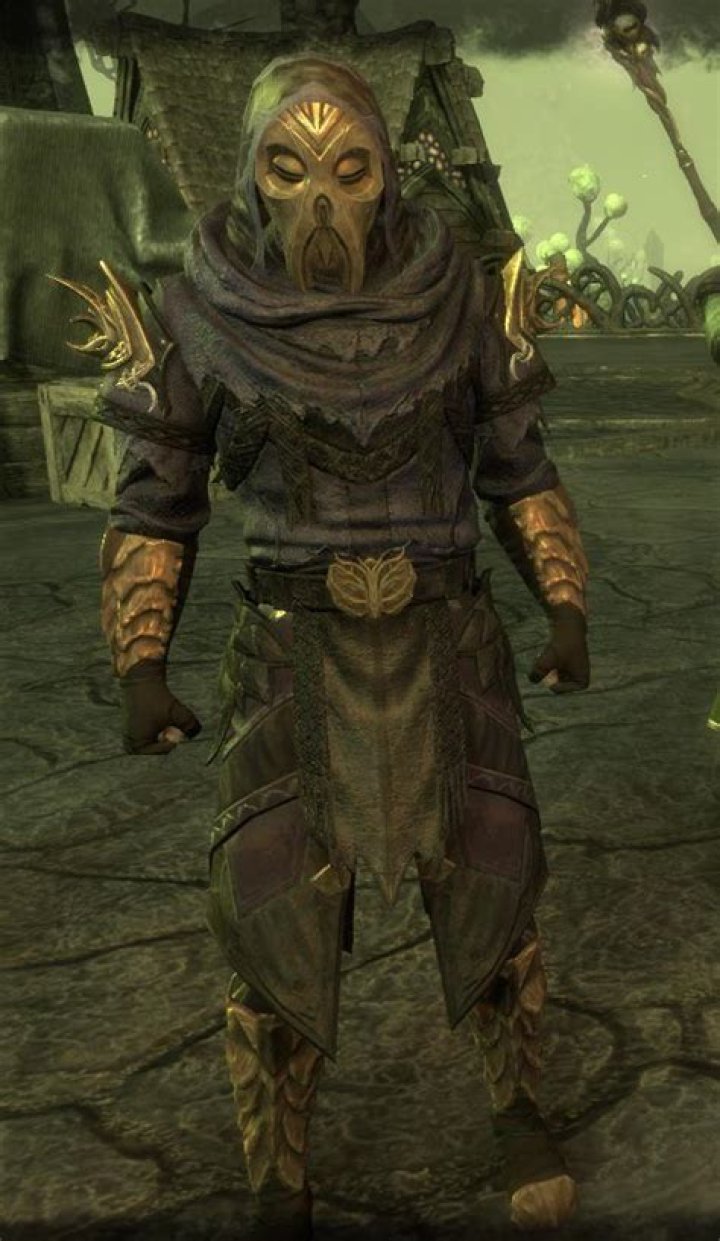 What does Miraak's armor do?