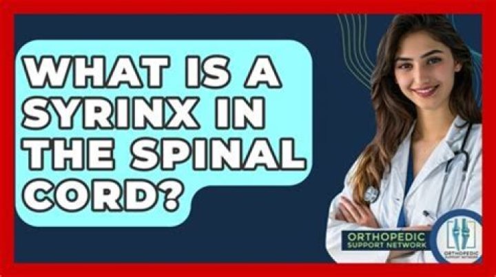 What does syrinx pain feel like?