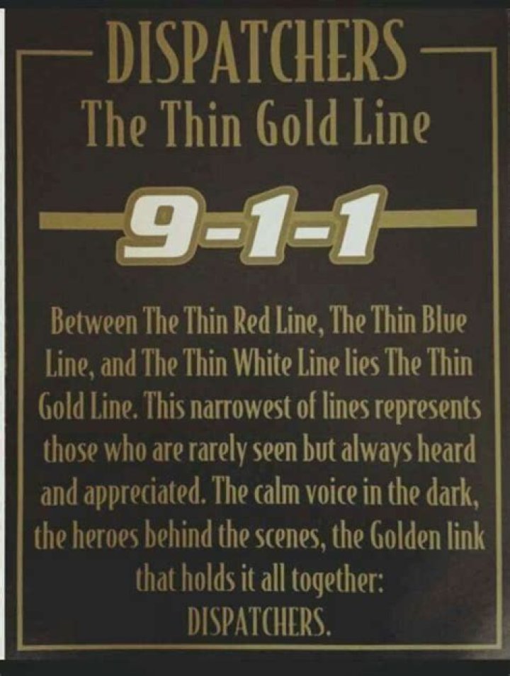 What does thin gold line stand for?