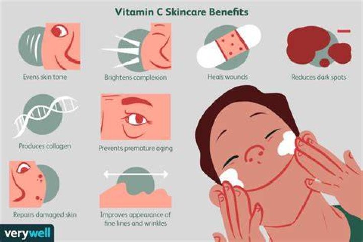 What does vitamin C do to face?