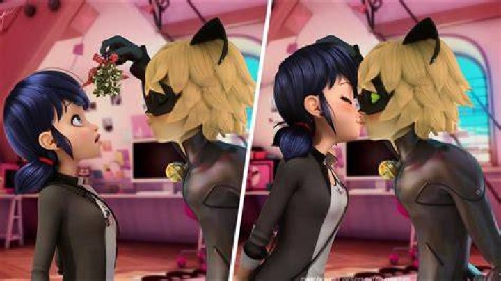What episode does Cat Noir Kiss Marinette?