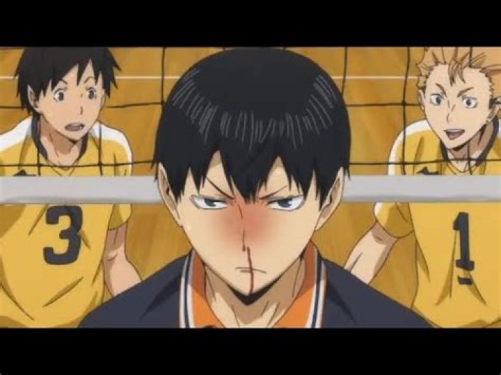 What episode does Kageyama get a nosebleed?
