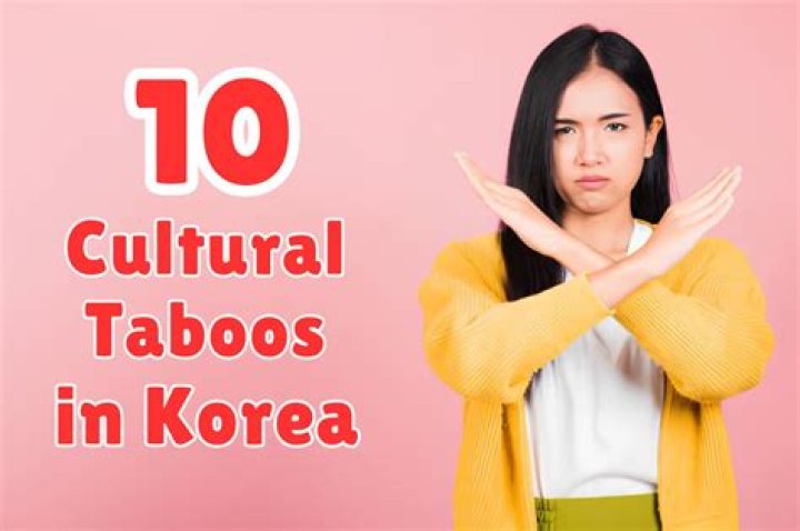 What foods are taboo in Korea?