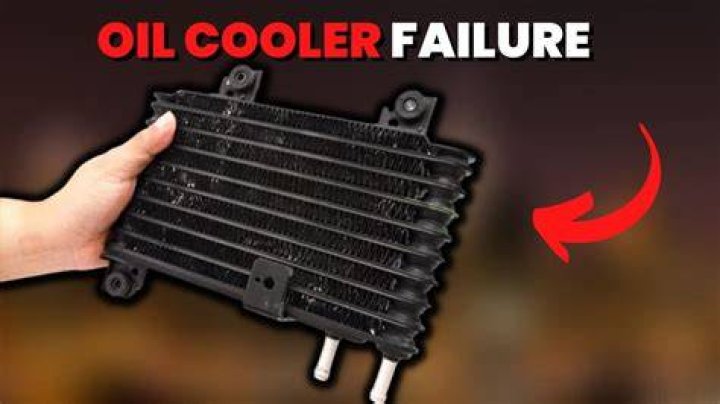 What happens if oil cooler fails?