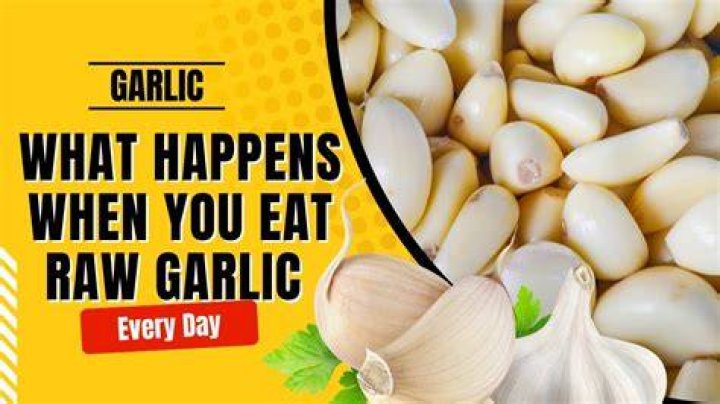 What happens if we eat garlic daily?
