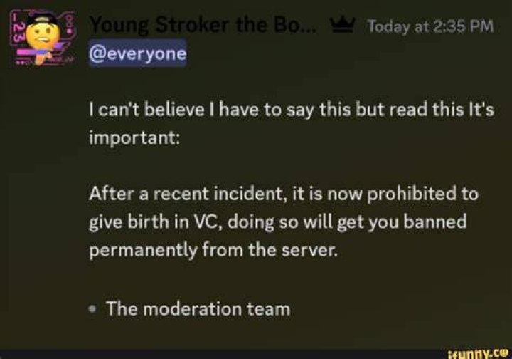 What happens if you don't give birth?