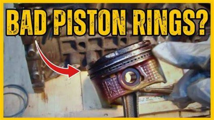 What happens when piston rings go bad?