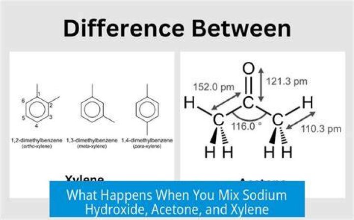 What happens when you mix acetone and salt?