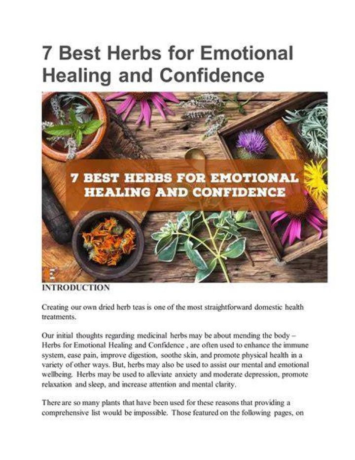 What herb calms you down?