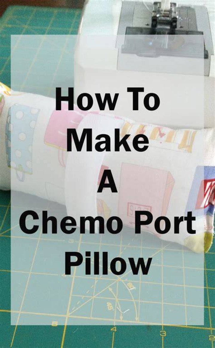 What is a chemo port pillow?